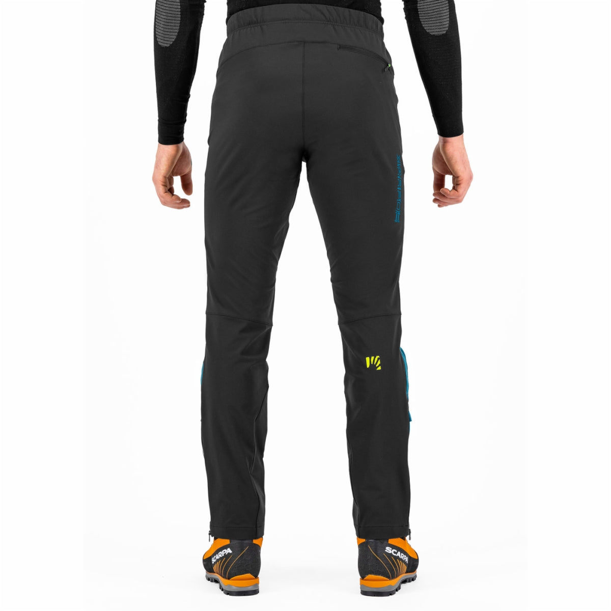 Cevedale Evo Pant Black/Blue Man | BOTËGHES LAGAZOI