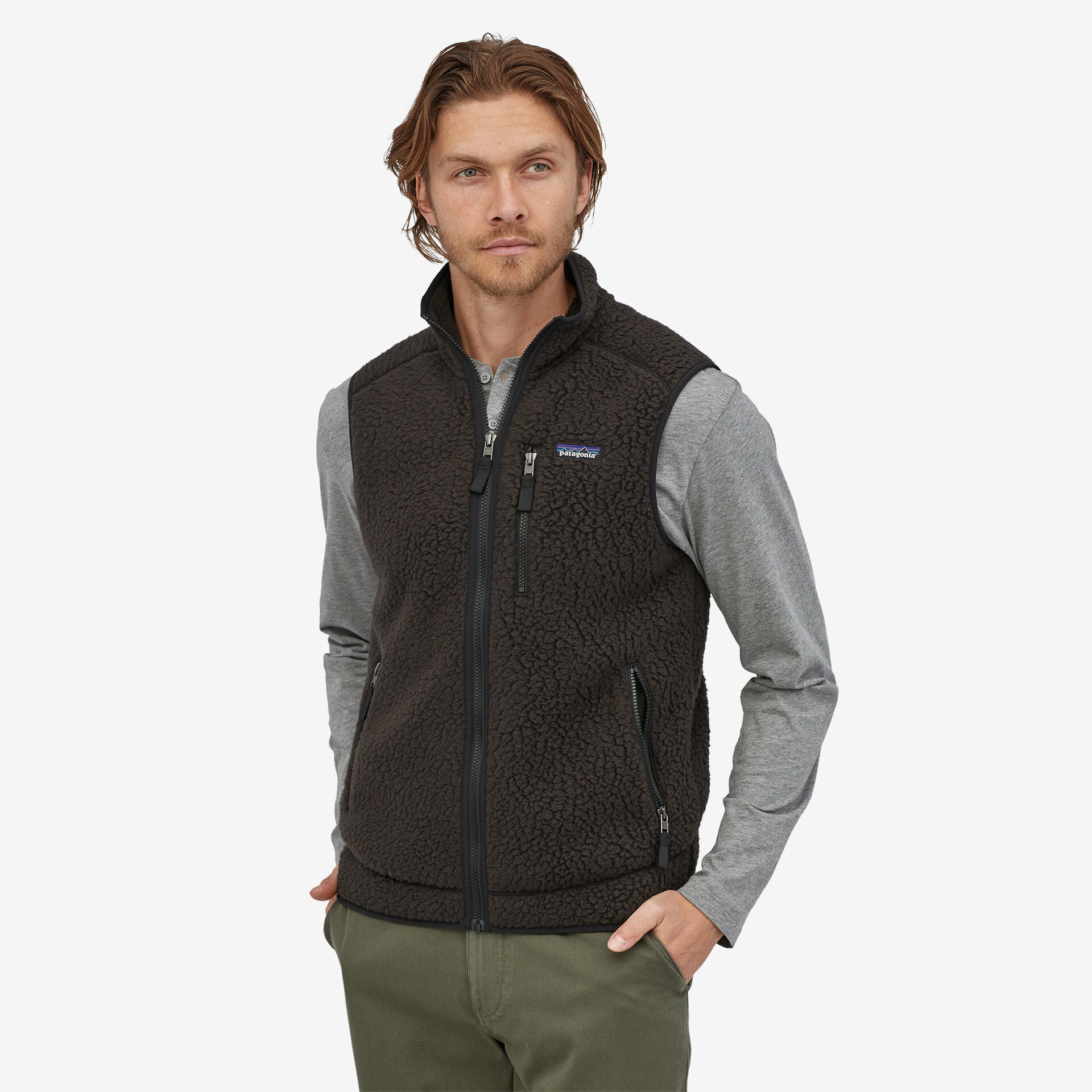 Retro Pile Vest M