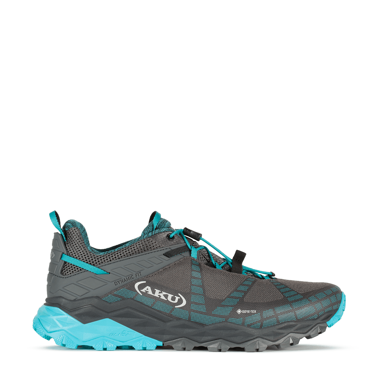 black/turquoise Flyrock GTX W