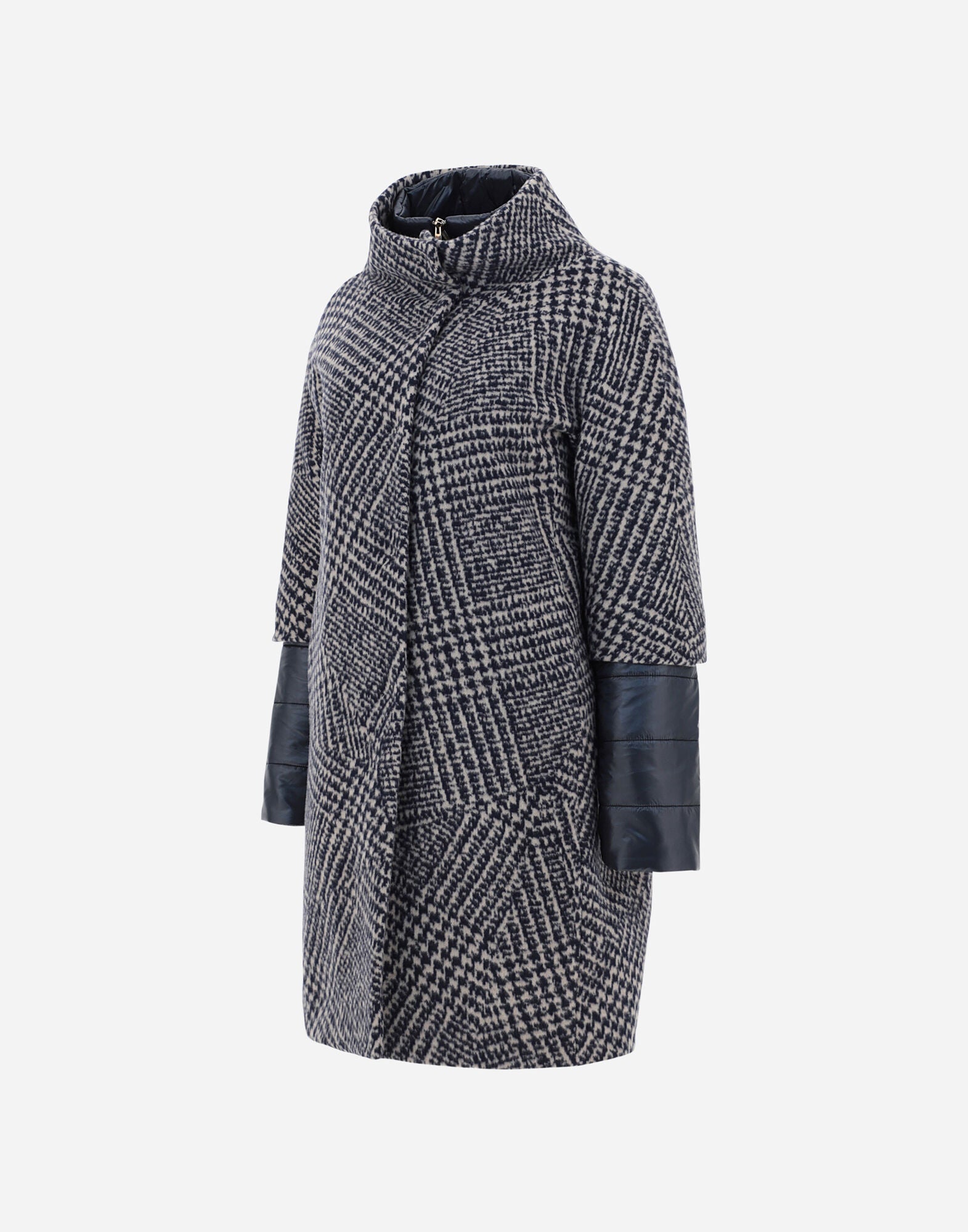 Hypnotic Poule & Nylon Ultralight Coat Blue W