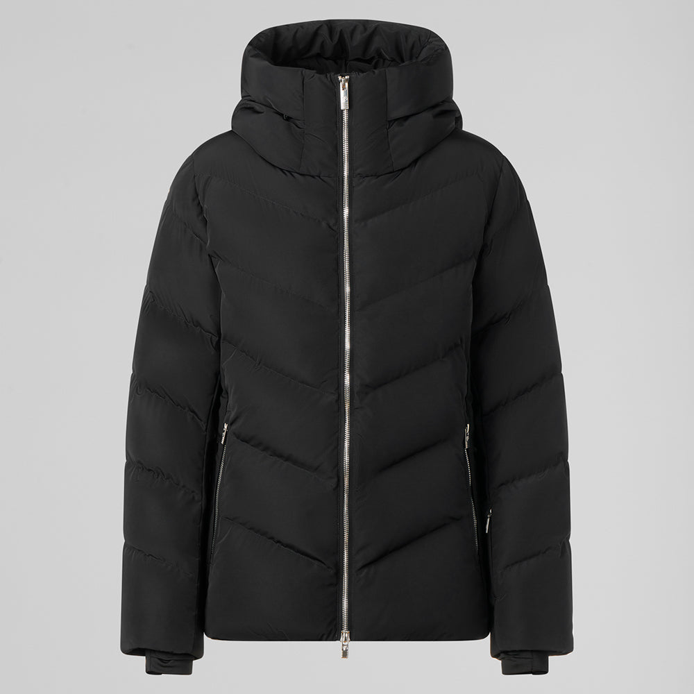 noir Delphine II Ski Jacket Woman | BOTËGHES LAGAZOI