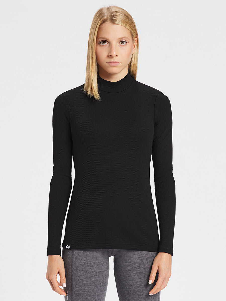 black Bakki Turtleneck LS W