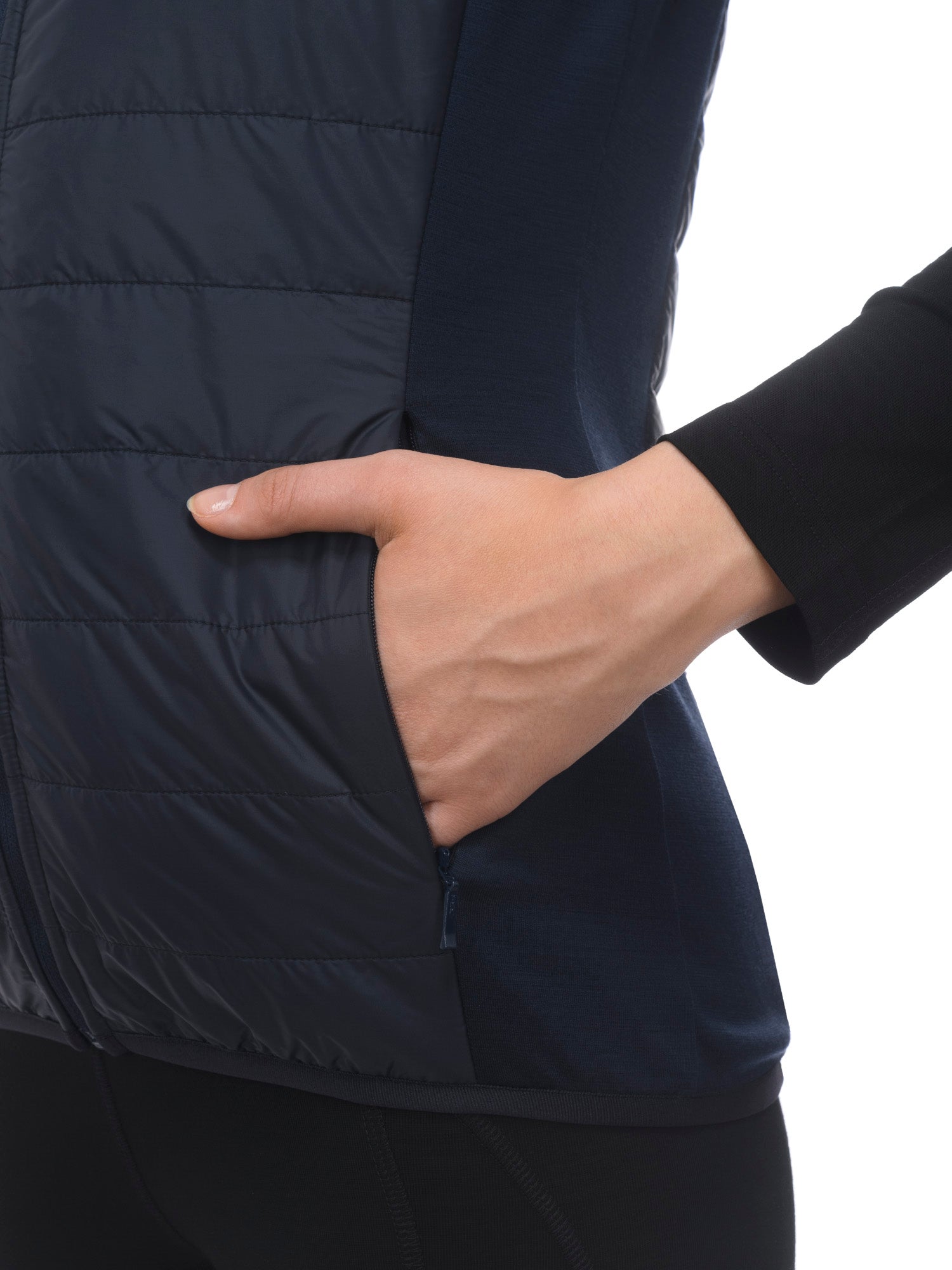 Iris Quilted Vest W