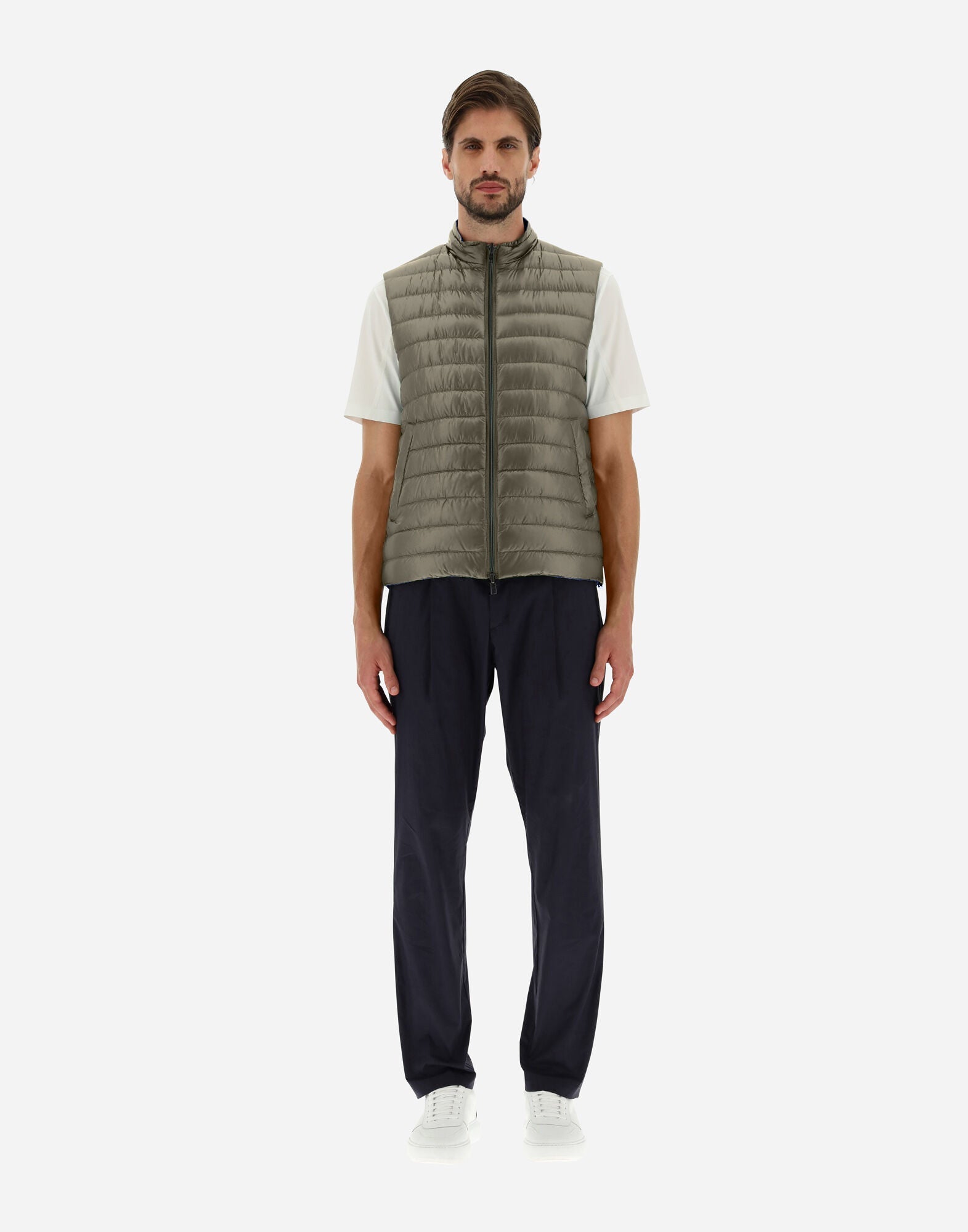Reversibile Two-Tone Waistcoat M