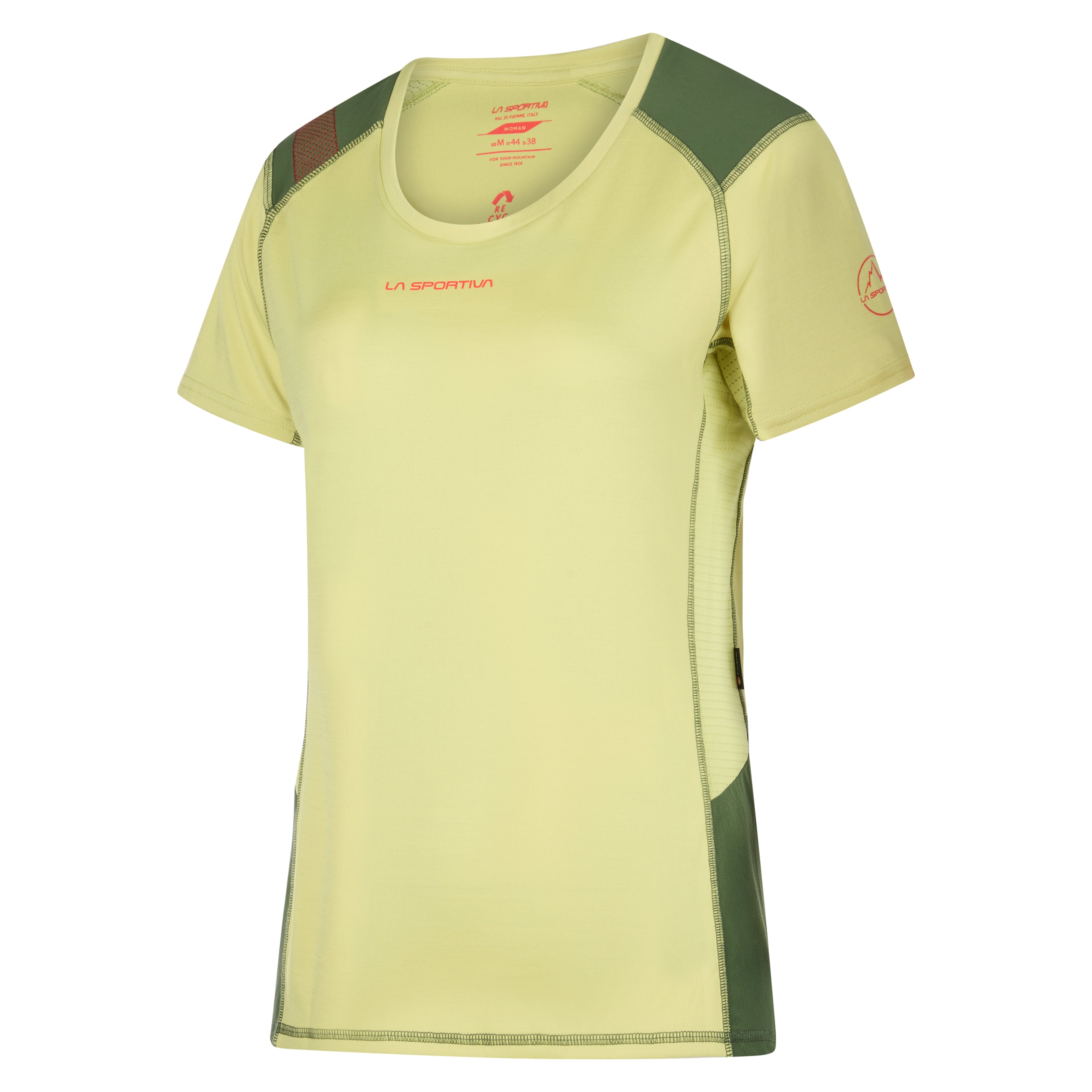 green banana/forest Compass T-Shirt W