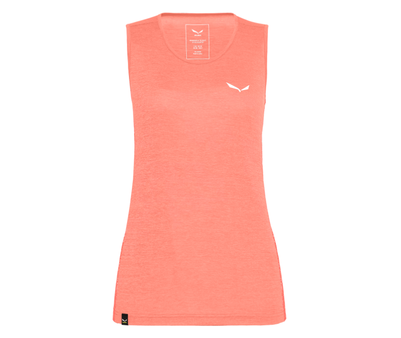 lantana pink melange Puez Graphic Dry Tank Top W