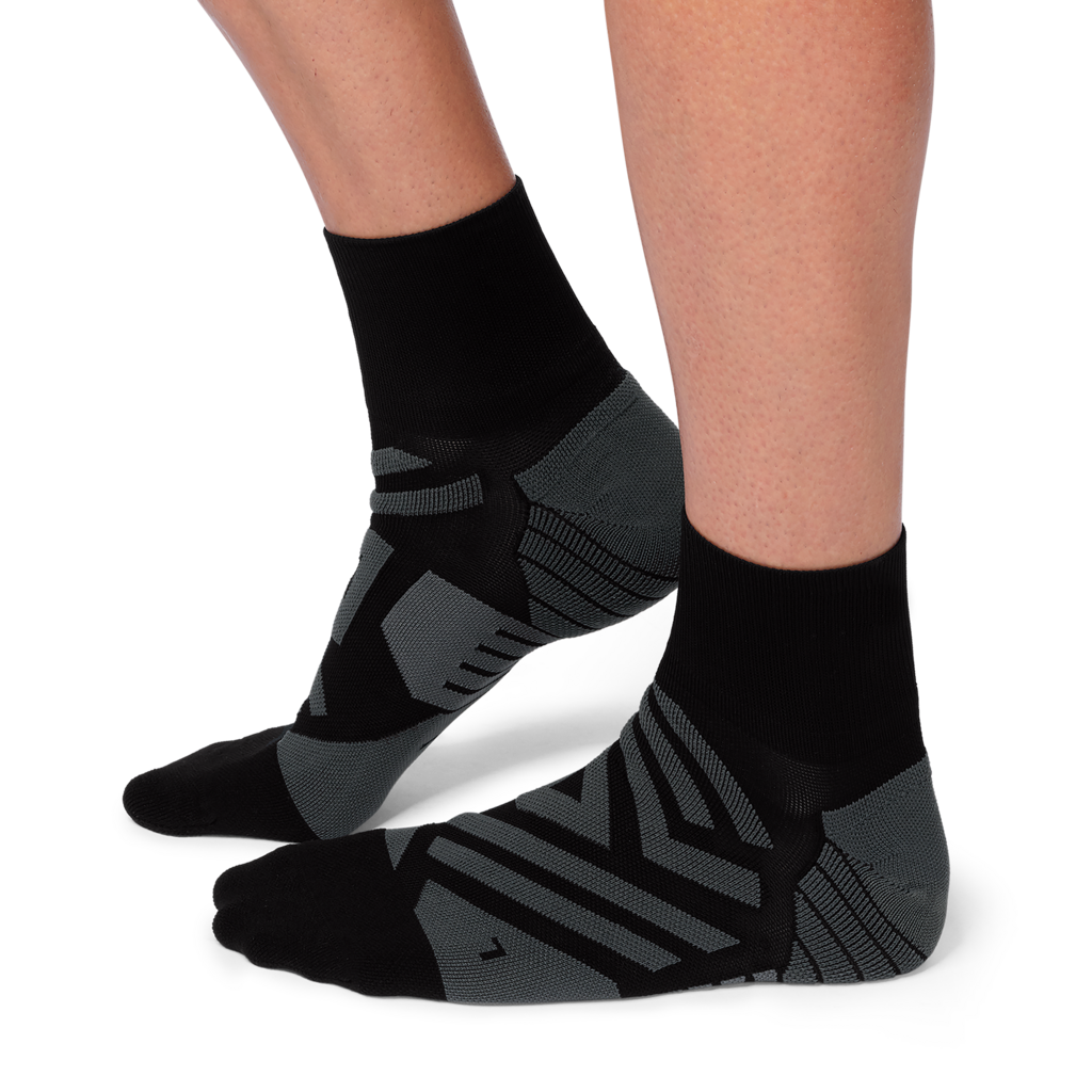 black shadow Performance Mid Sock M