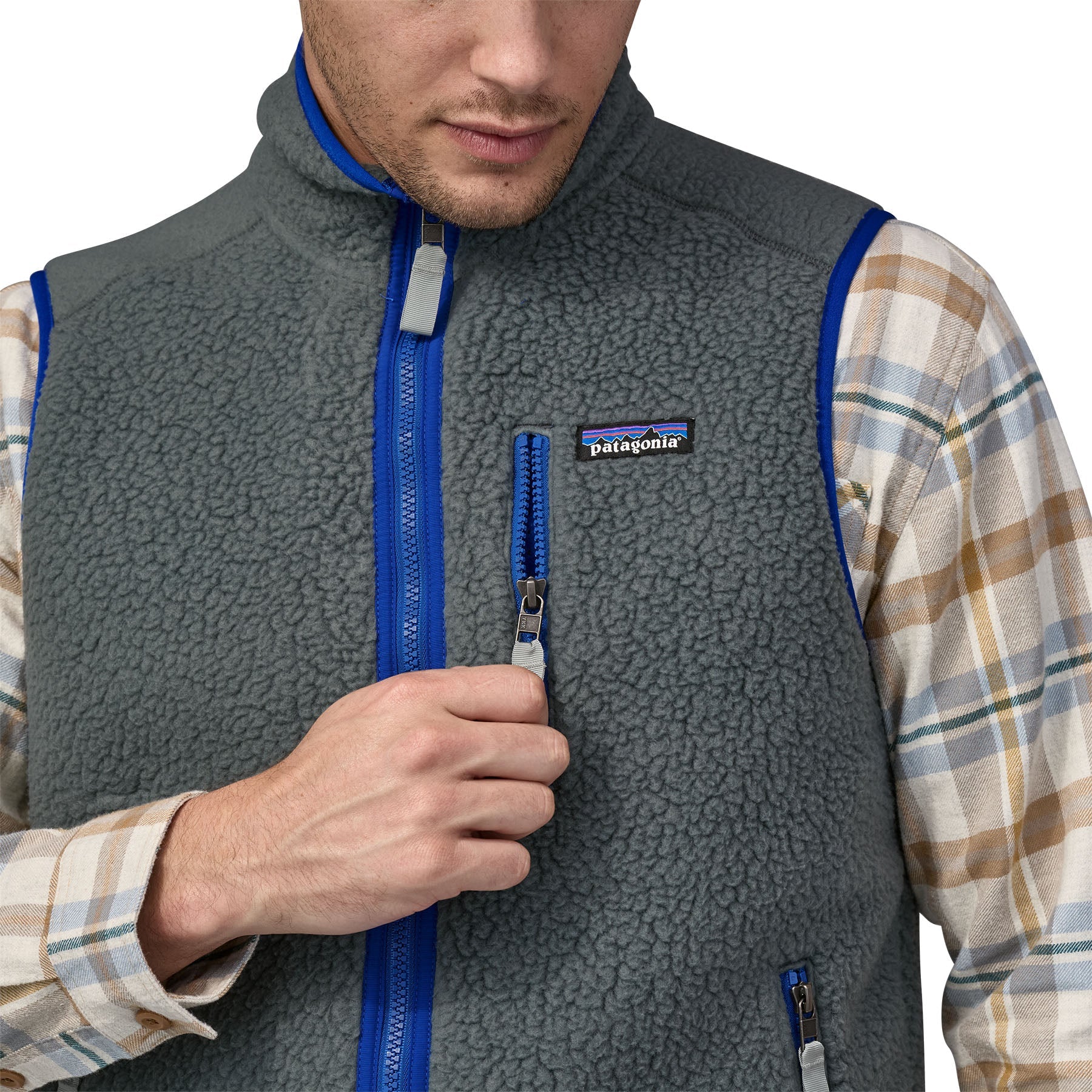 Retro Pile Vest M