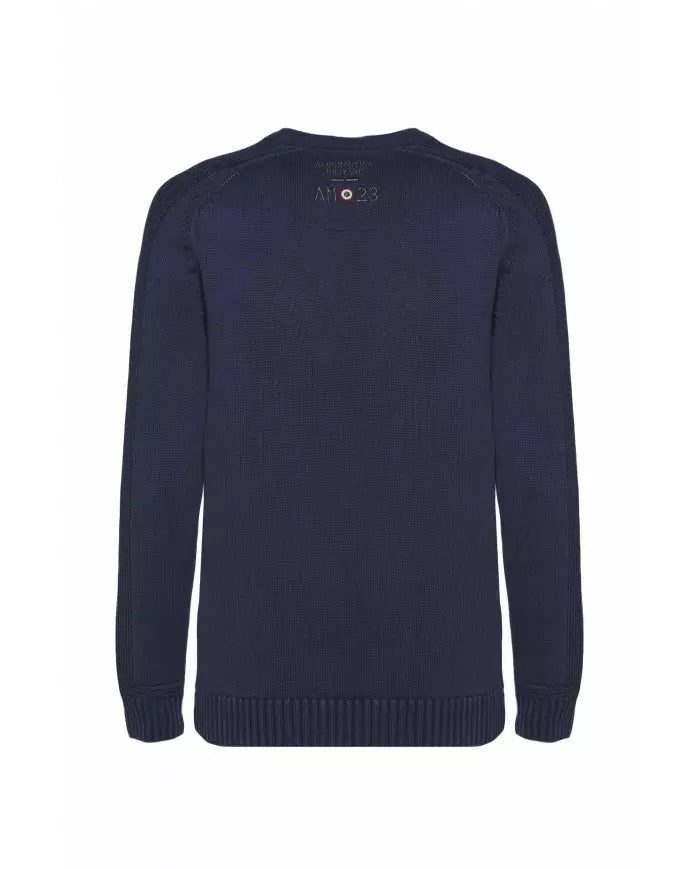 Cotton crewneck pullover