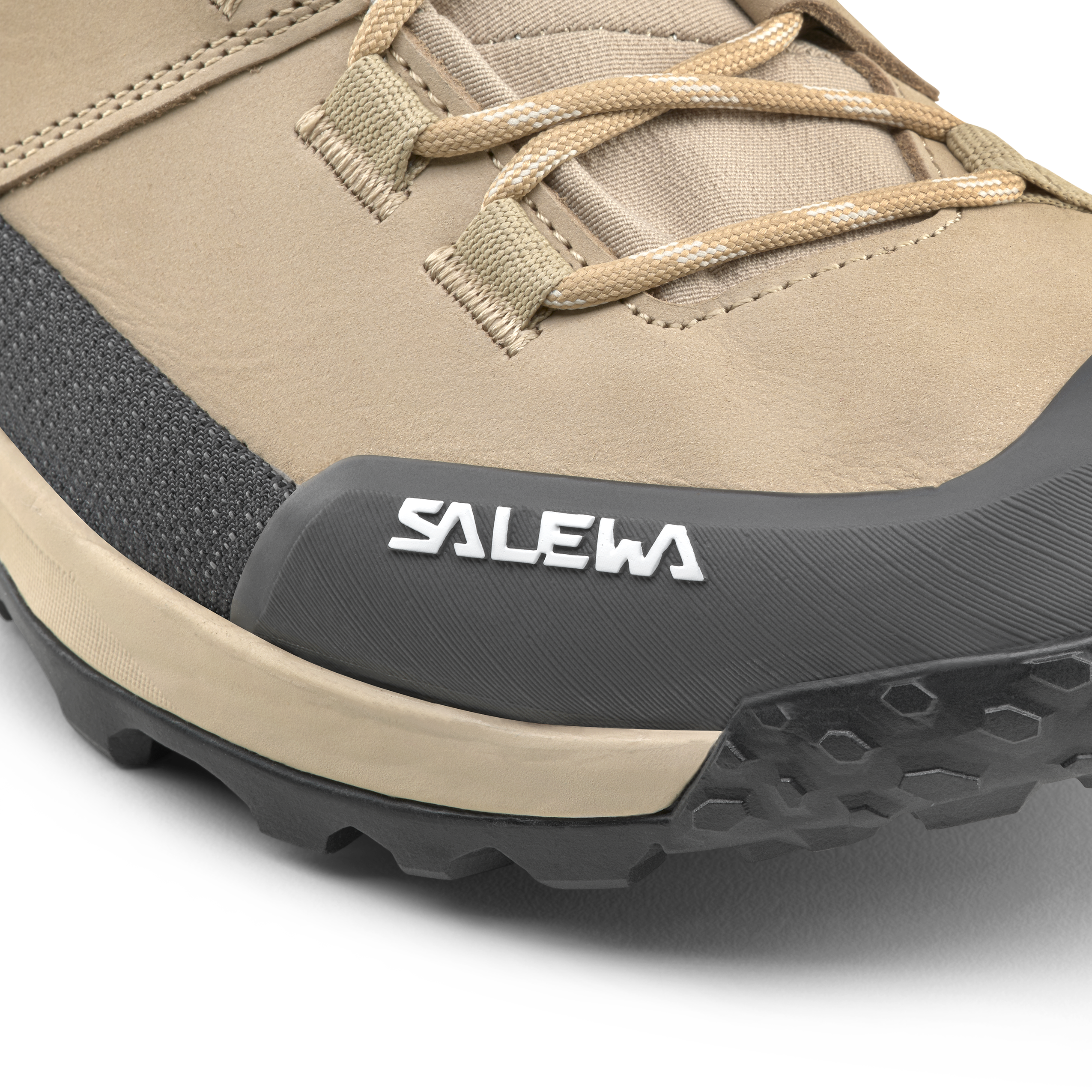 Puez Leather Mid Powertex Shoes Wmn