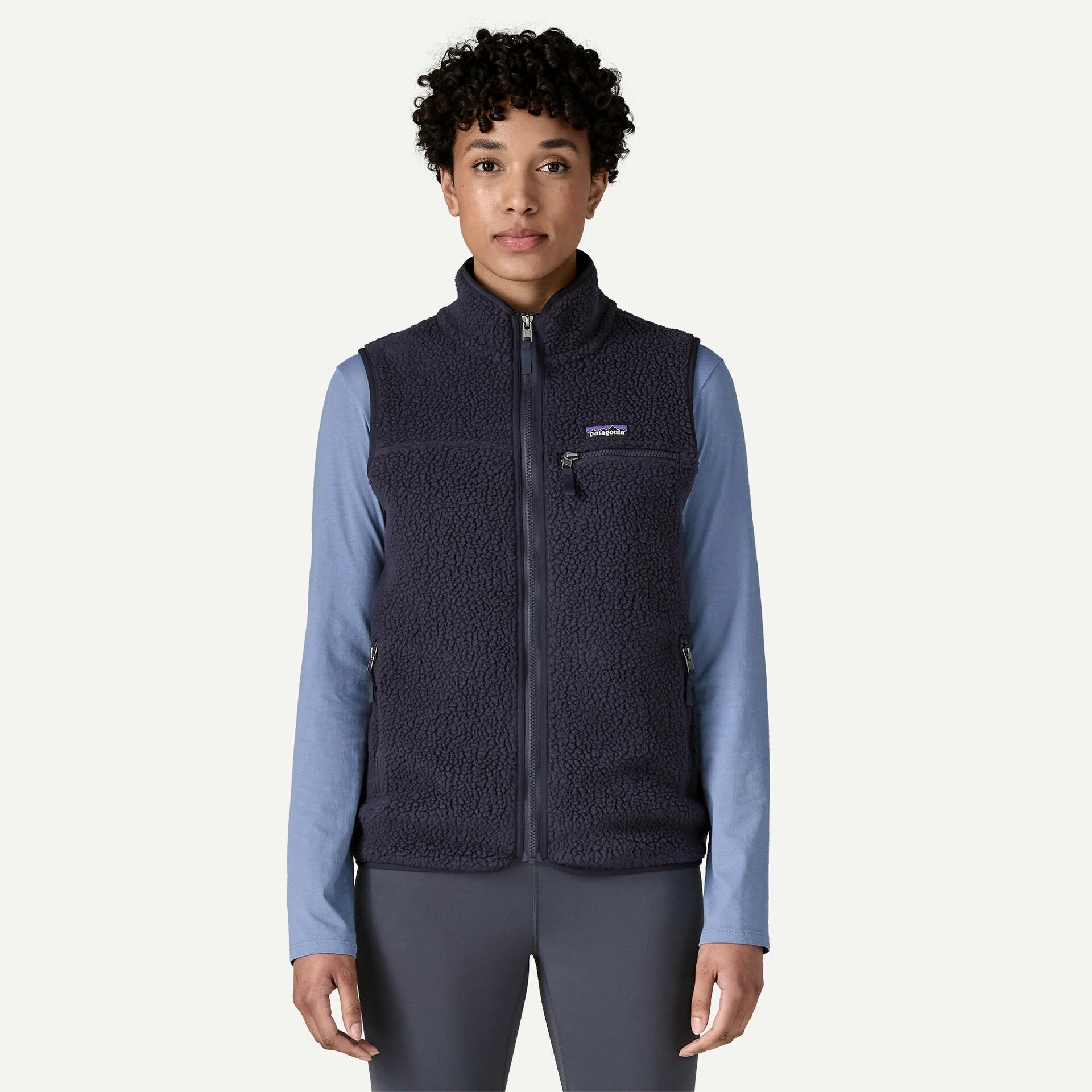Retro Pile Vest Wmn