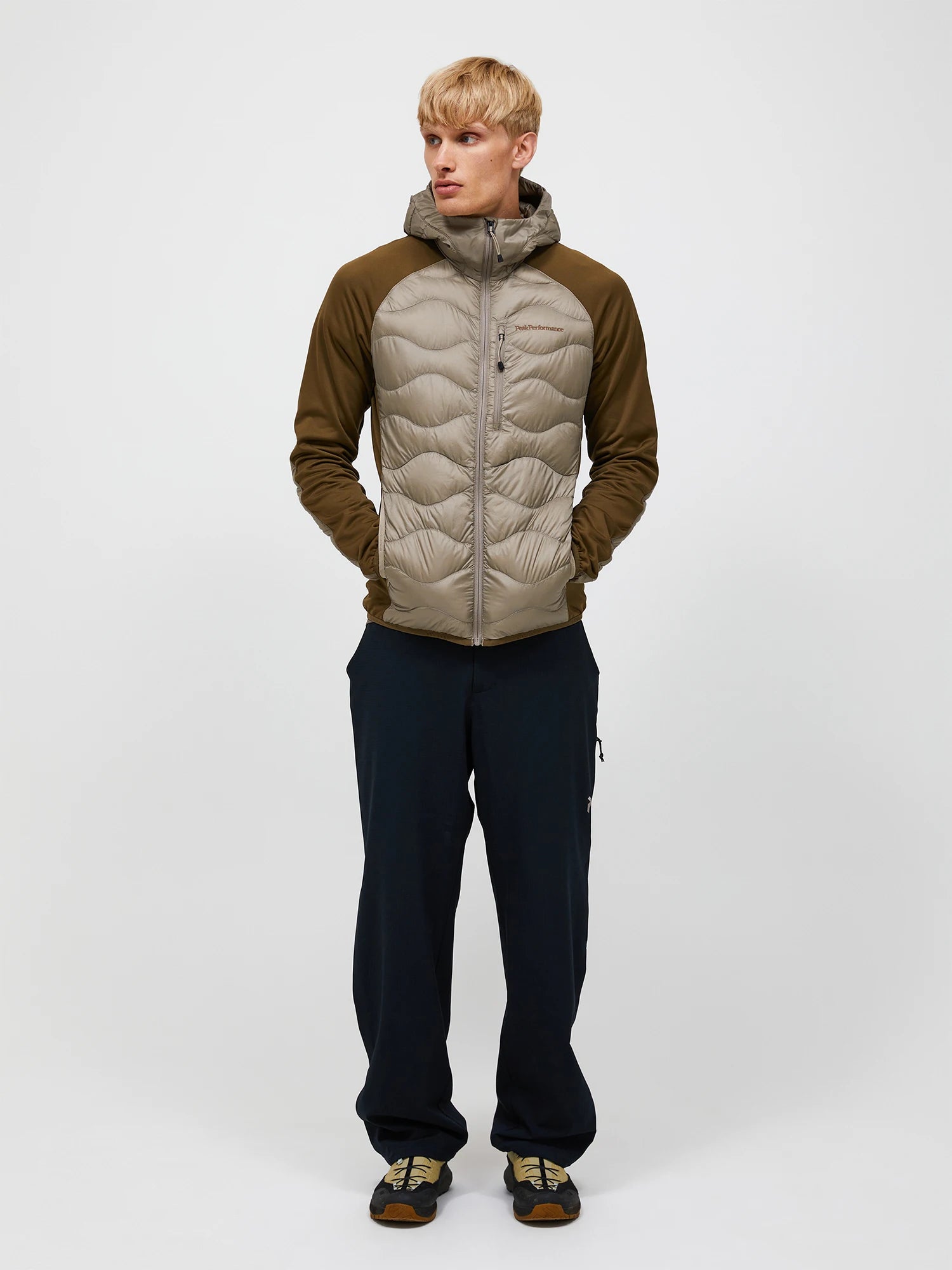 Helium Down Hybrid Hood Man