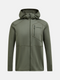 Trail Polartec Zip Hood Man
