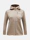 Trail Polartec Zip Hood Wmn