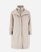 Coat In Cashmere And Nylon W