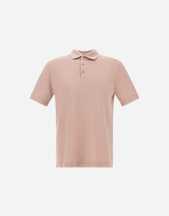 Polo Manica Corta Con Bordi Man