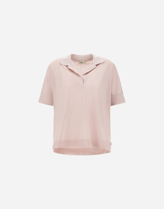 Polo In Jersey Wmn