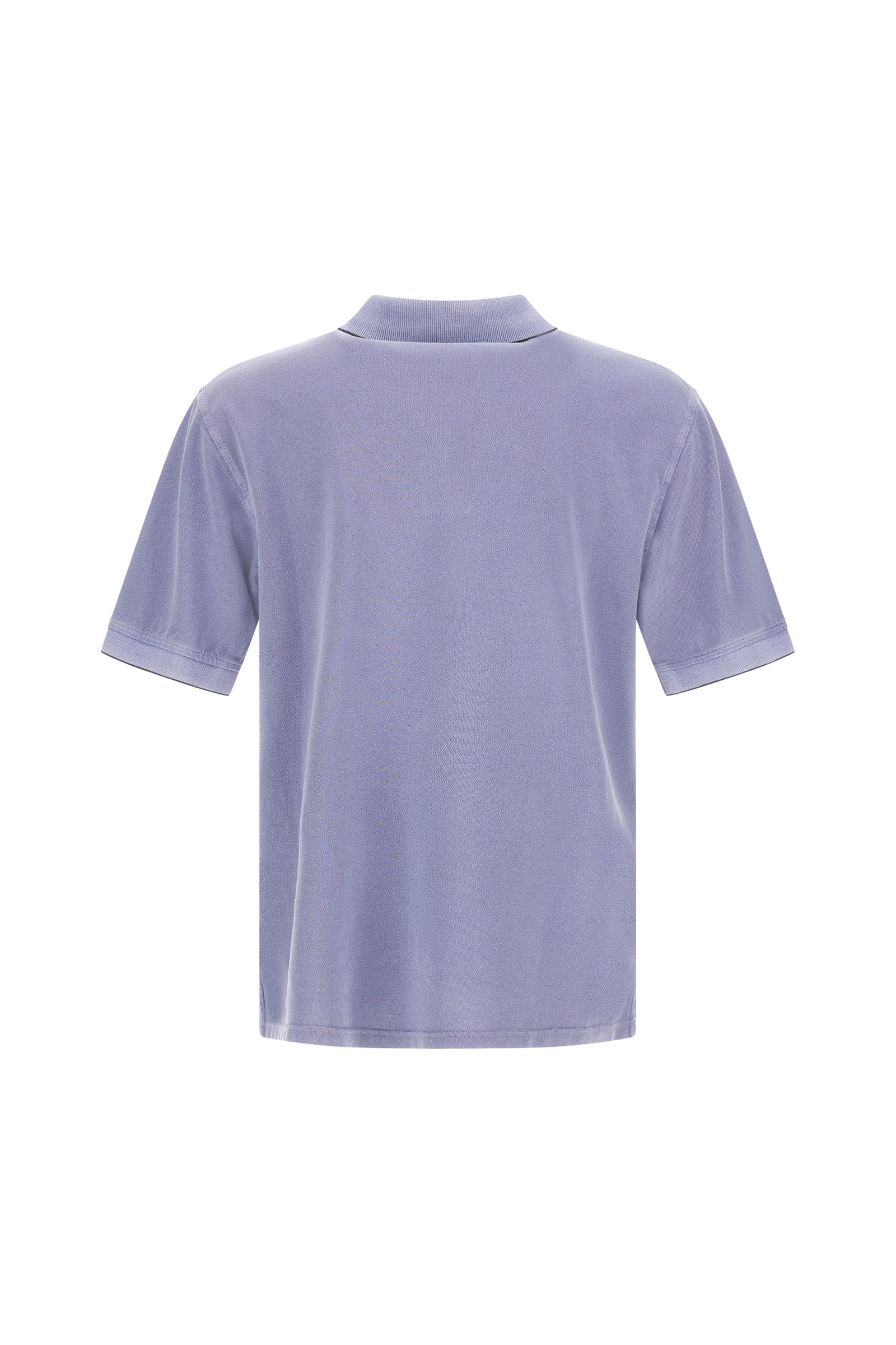 Polo In Piquet Pigment Dye Man
