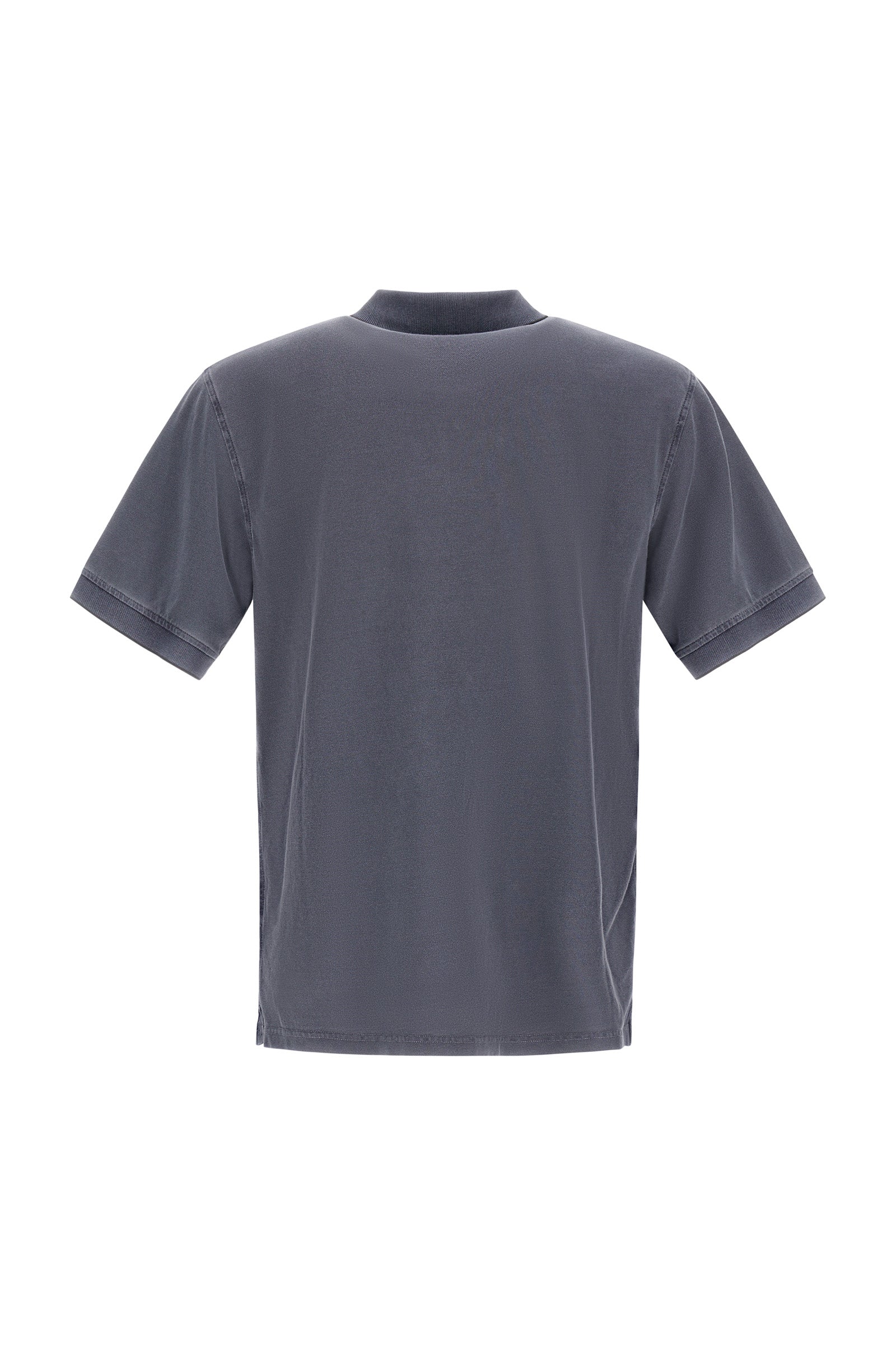 Polo In Piquet Pigment Dye Man