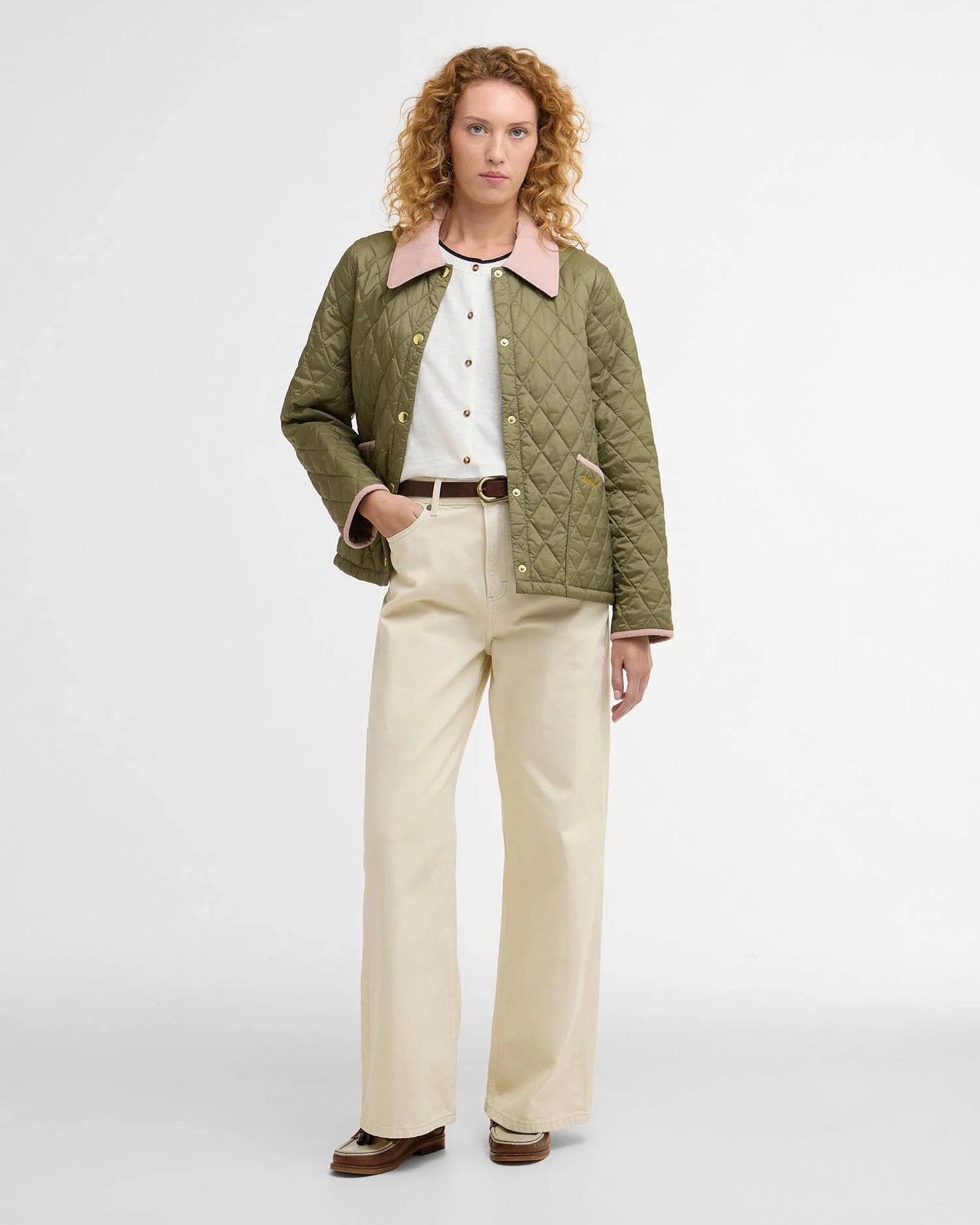 Icons Cropped Liddesdale Quilt Jacket Wmn