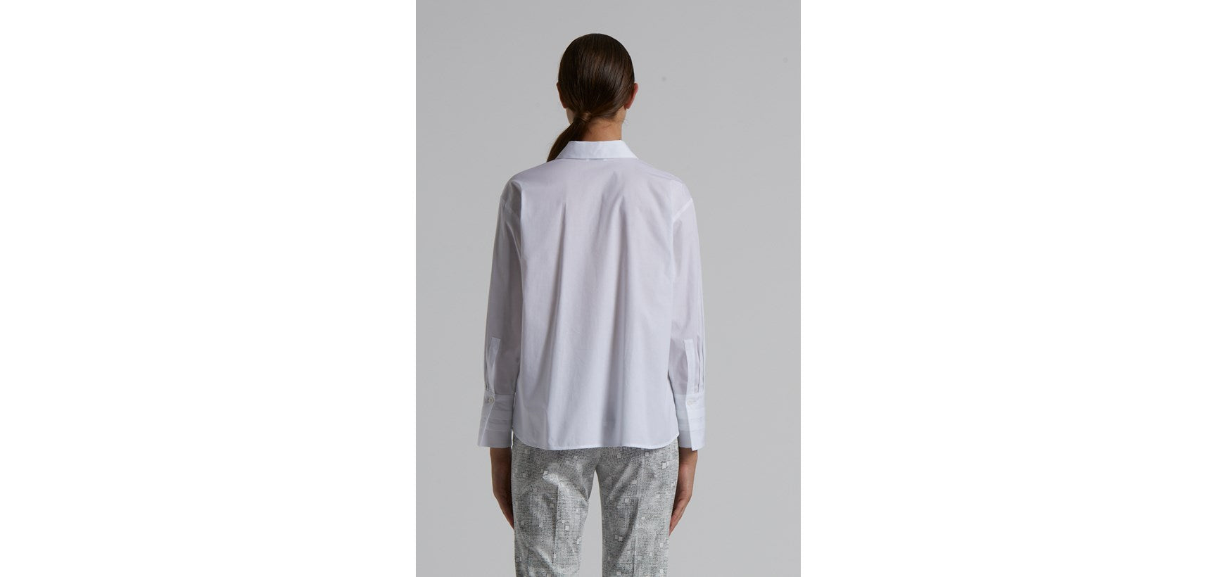 Camicia Popeline Bianco W