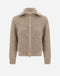 Zip Cardigan In Angel W