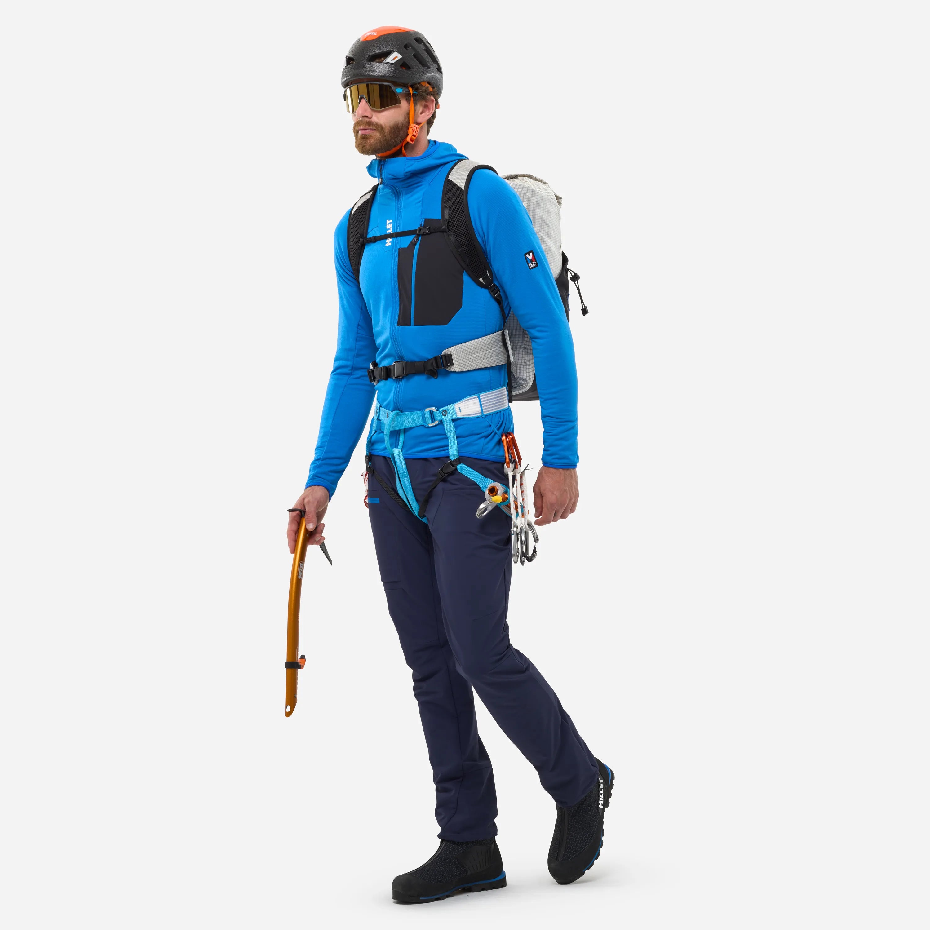 Trilogy Icon Lightgrid Hooded Man