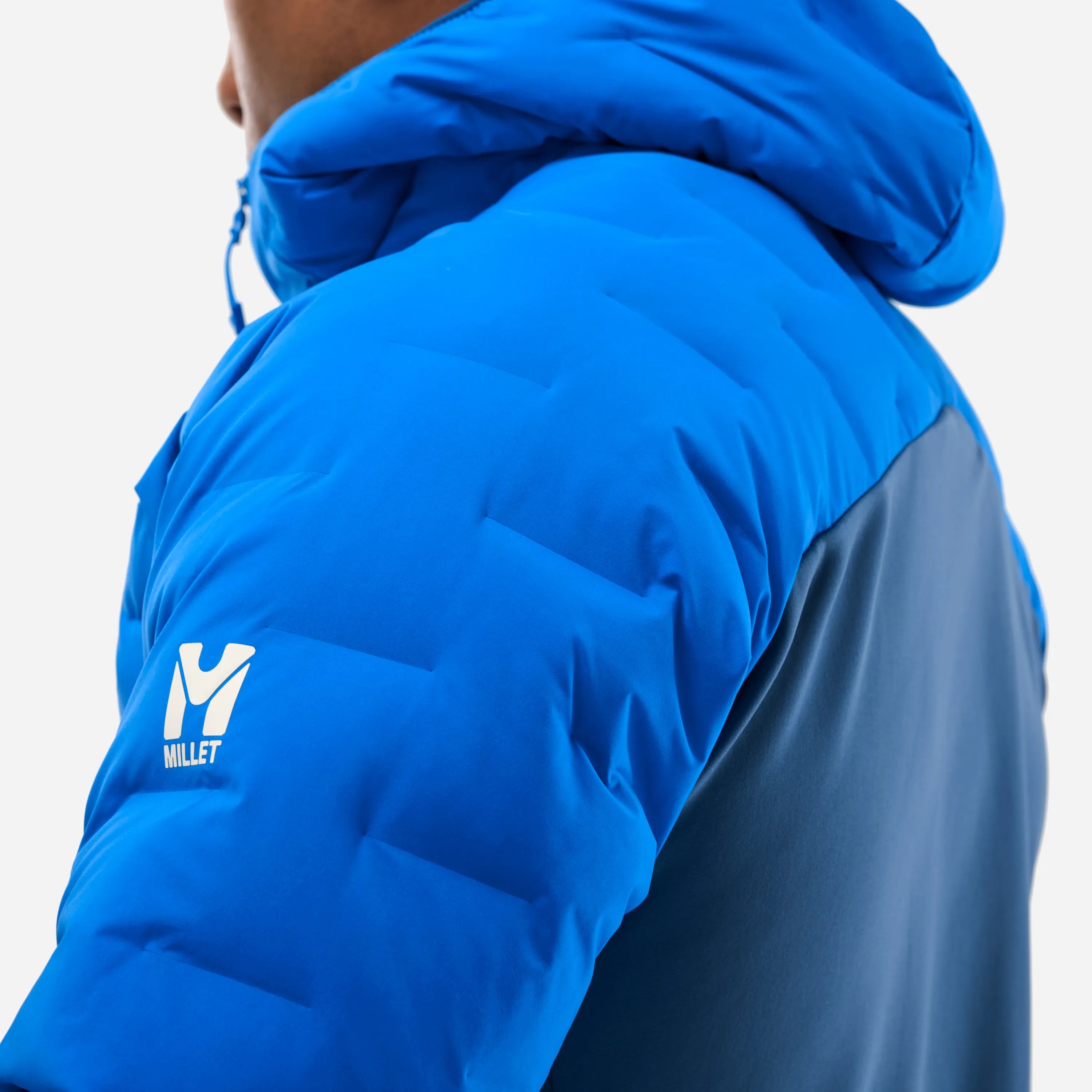 White Hybrid Downjacket M
