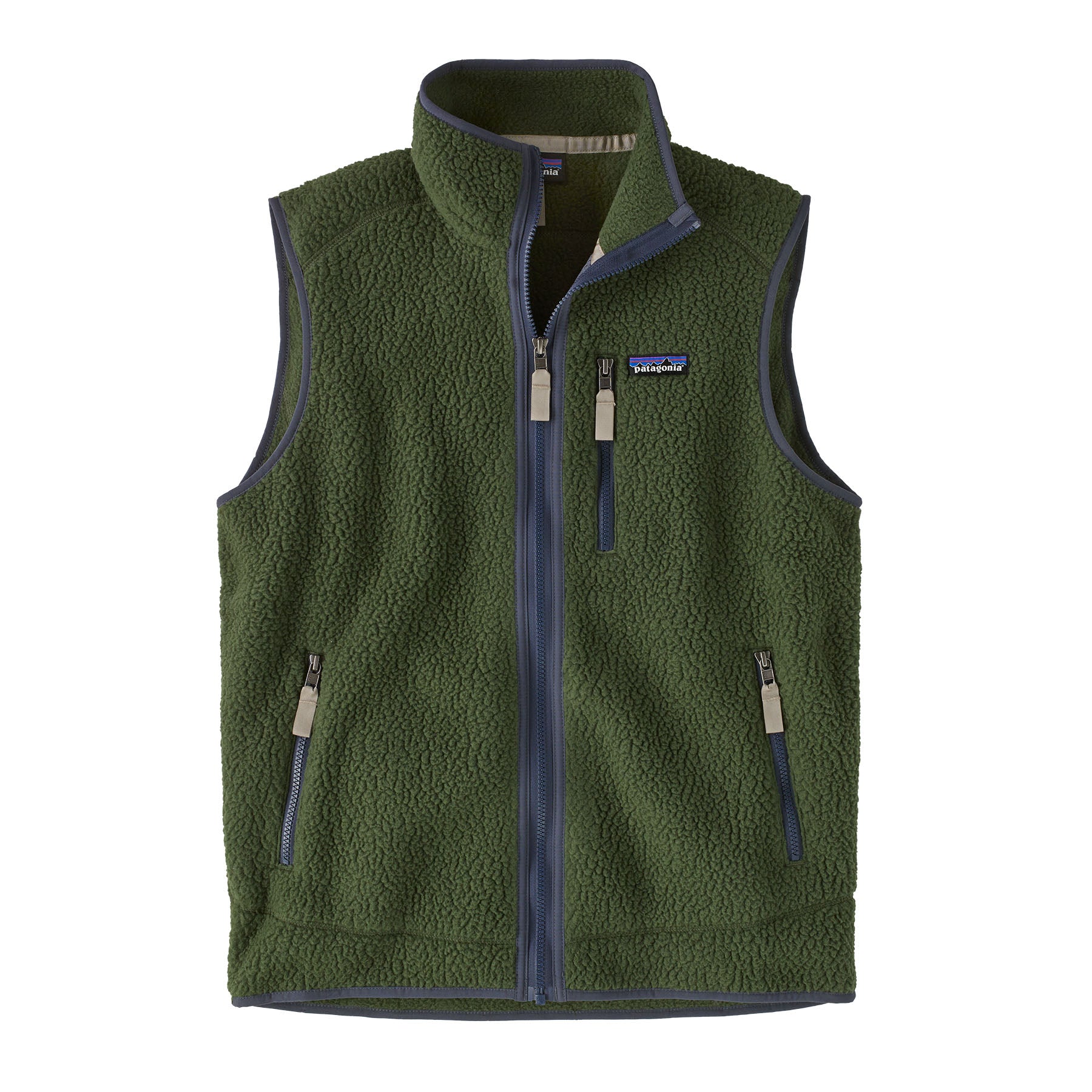 Retro Pile Vest Man