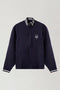 Embroidered Full-Zip Sweatshirt