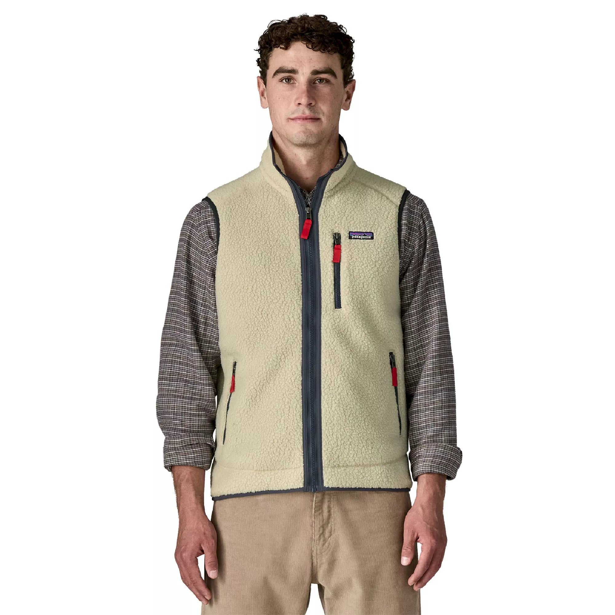 Retro Pile Vest Man