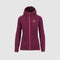 Rocchetta Hoodie Fleece Raspberry Woman | BOTËGHES LAGAZOI