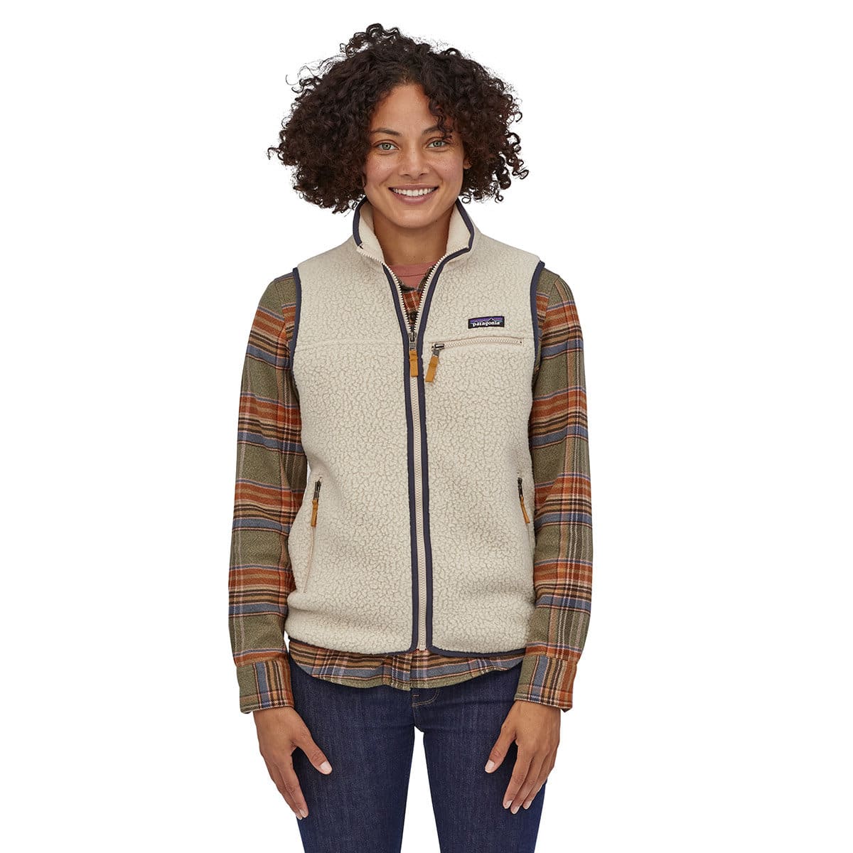 Retro Pile Vest W