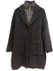 Velur & Nylon Ultralight Coat