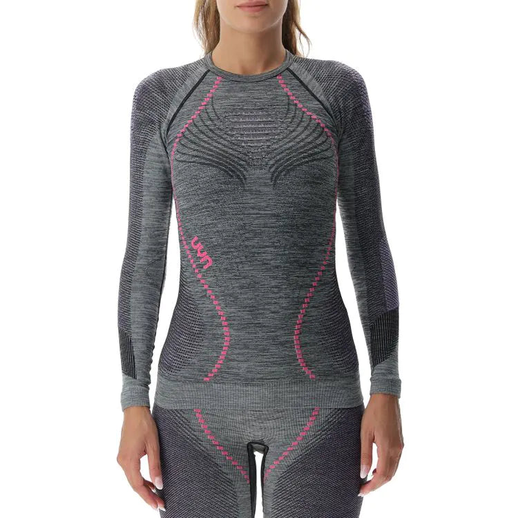 Ambityon UW Shirt Black Melange Women | BOTËGHES LAGAZOI