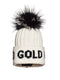 Goldbergh HODD Beanie Real Raccoon Fur | Lagazoi Shop | BOTËGHES LAGAZOI
